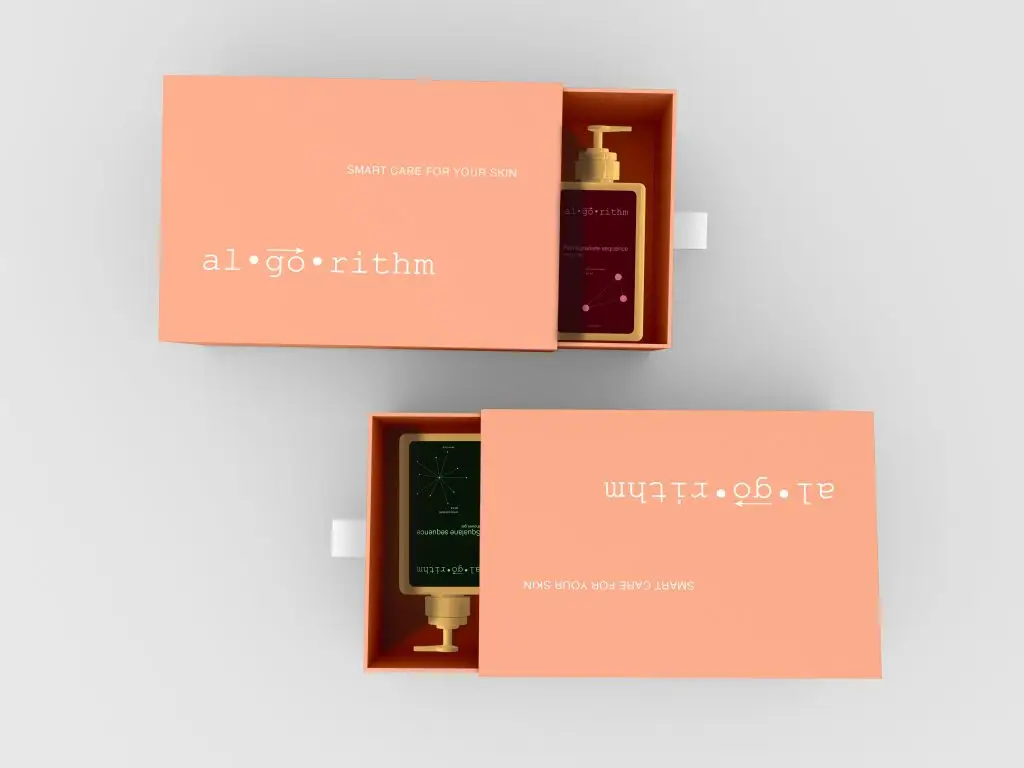 two gift box mockup